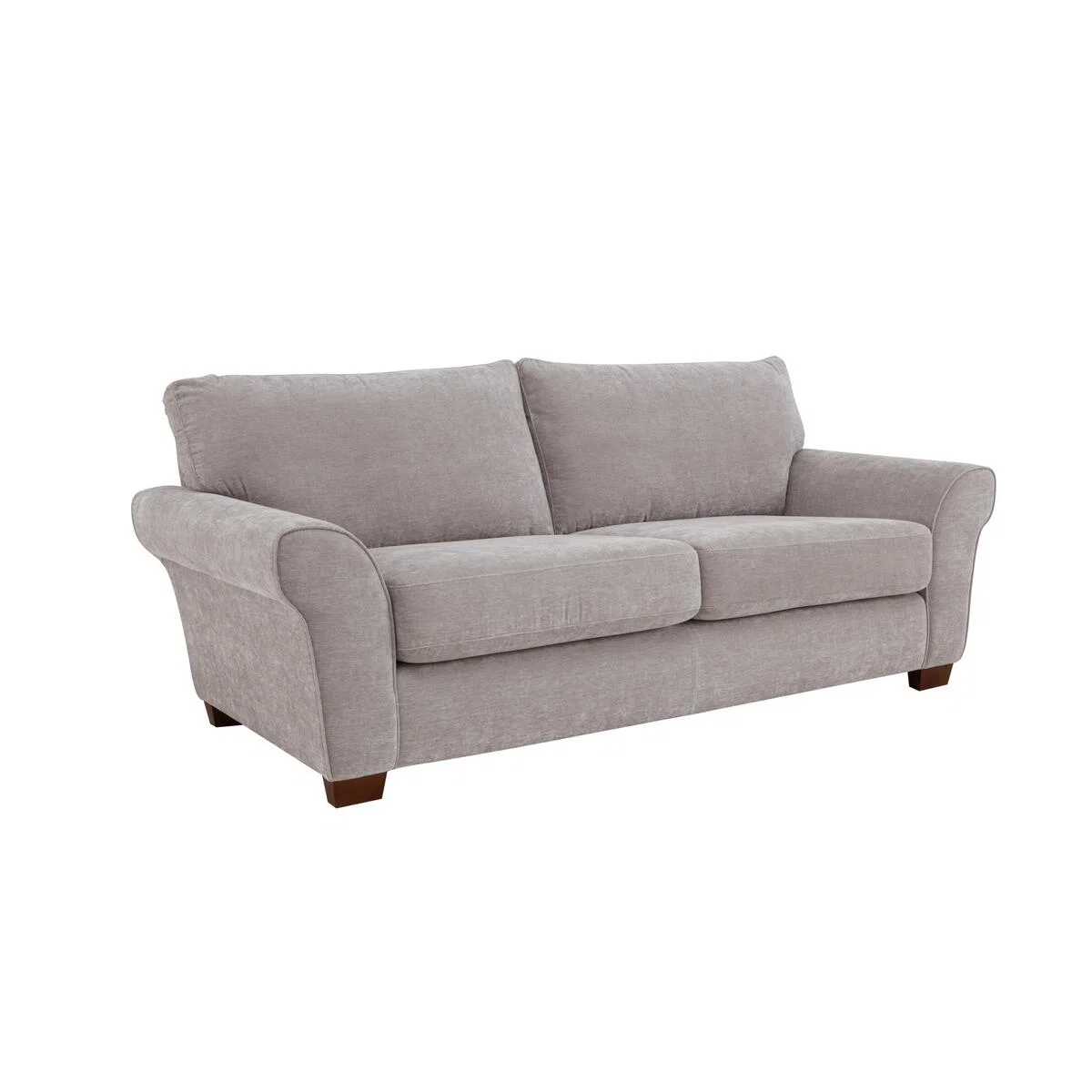 Rosie 3 Seater Fabric Sofa - Grey – image 6