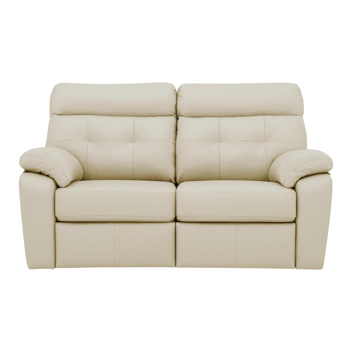 G Plan - Miller 2 Seater Leather Power Recliner Sofa