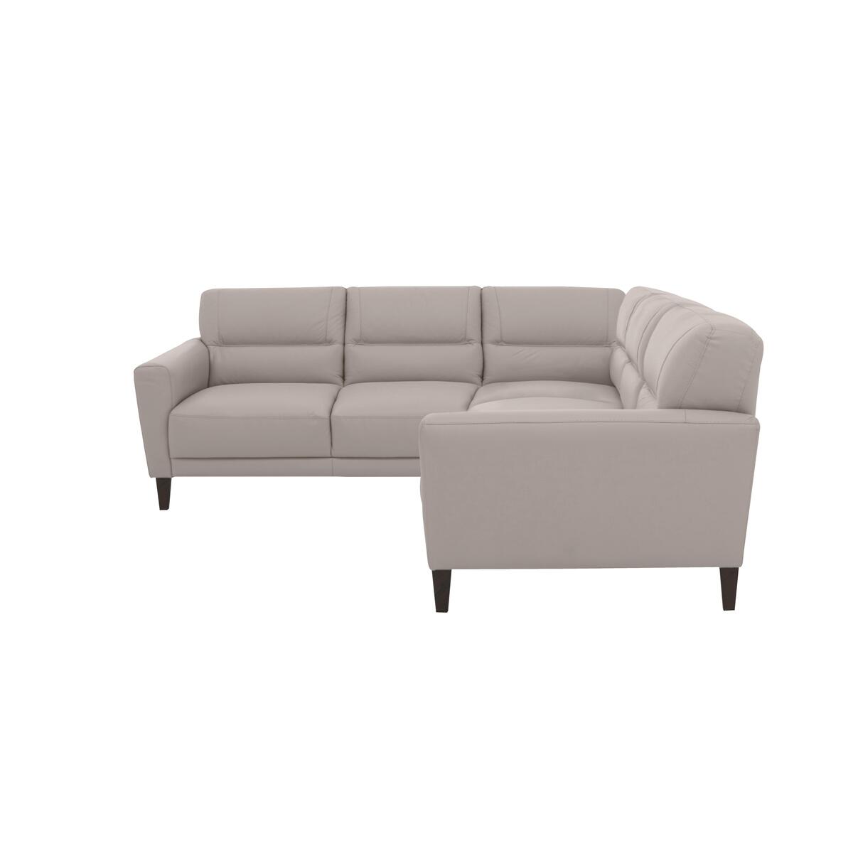 Versano Leather Corner Sofa - Grey – image 5