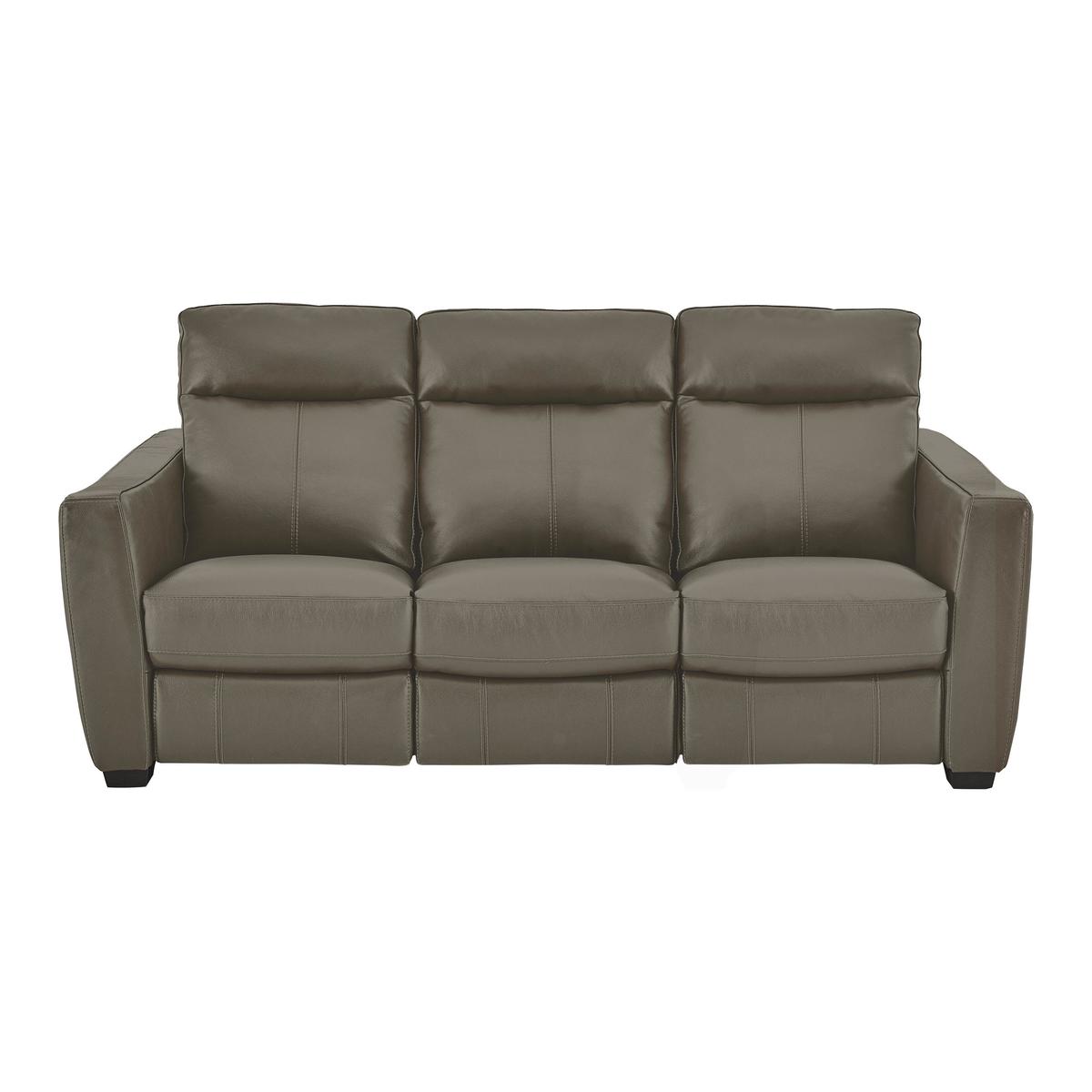 World of Leather - Compact Collection Midi 3 Seater Leather Recliner Sofa – image 1