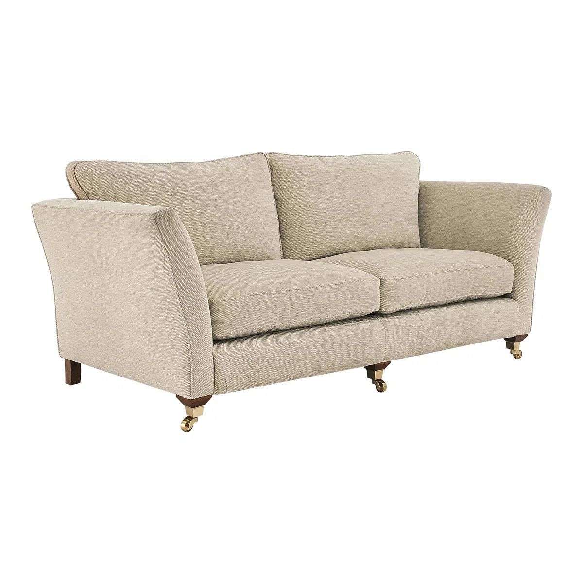 Vantage 3 Seater Fabric Sofa - Beige - By Furniture Village – image 1