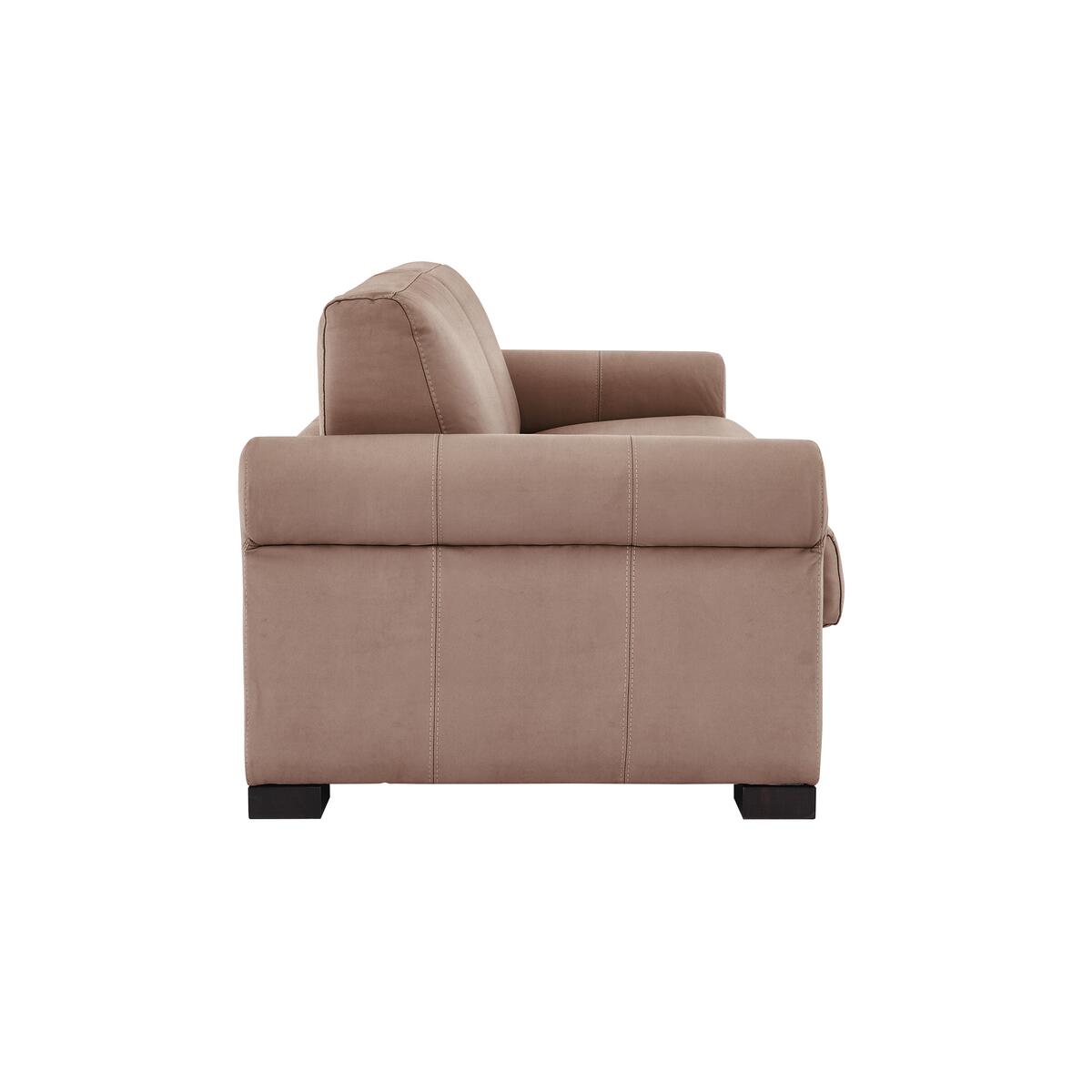 Nicoletti - Alcova 2.5 Seater Fabric Sofa Bed with Scroll Arms - Black – image 4