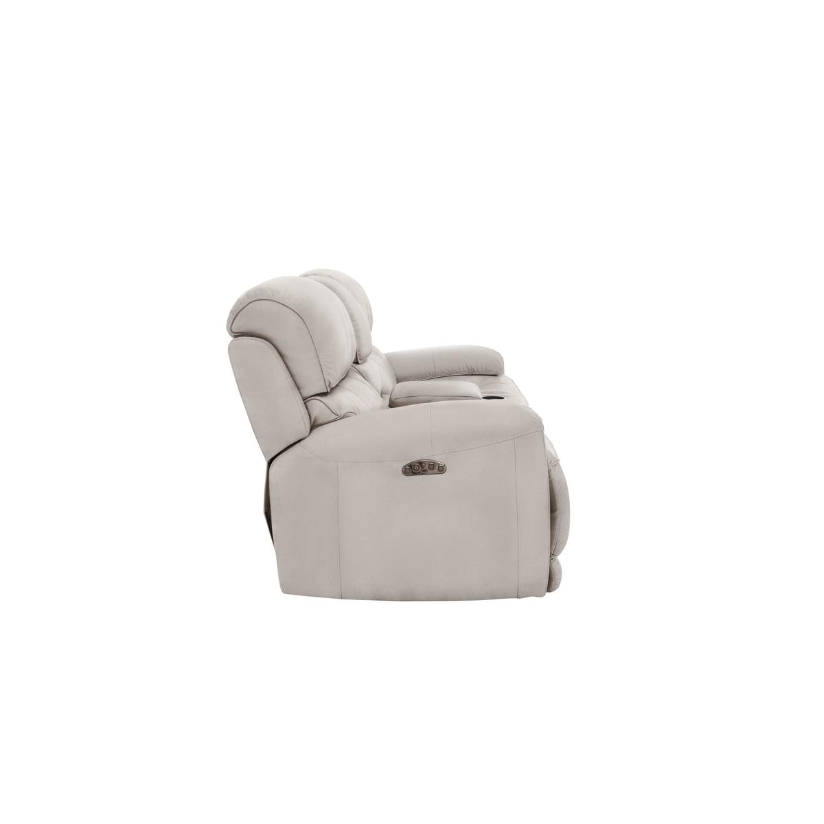 Rocco 2 Seater Fabric Power Rocker Sofa with Cupholders - Blue - By Furniture Village – image 3