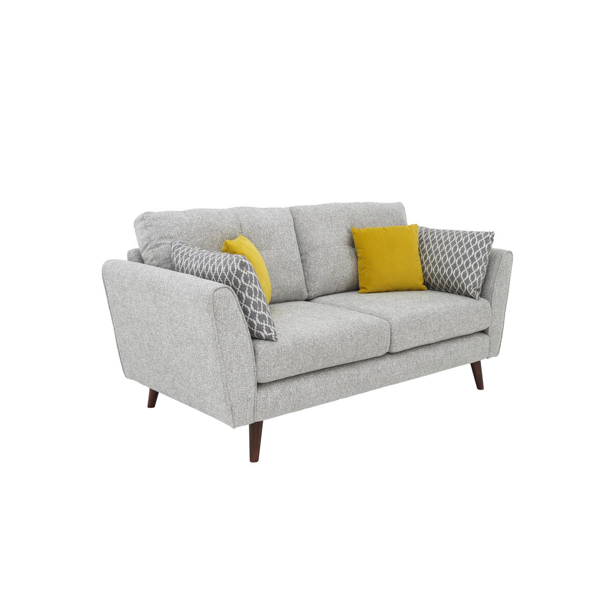 Connection 2 Seater Classic Back Fabric Sofa - Beige – image 3