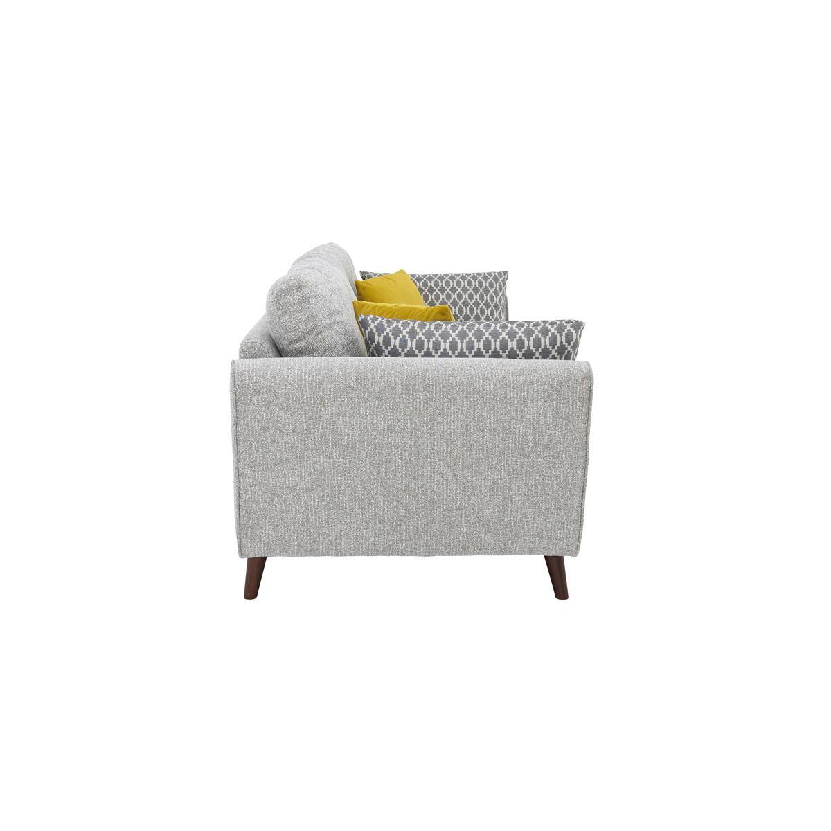 Connection 2 Seater Classic Back Fabric Sofa - Beige – image 4