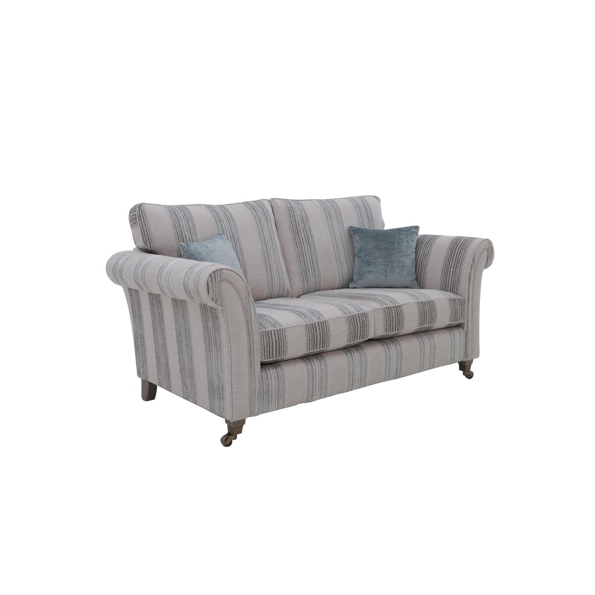 Ayda 2 Seater Classic Back Fabric Sofa - Grey – image 5