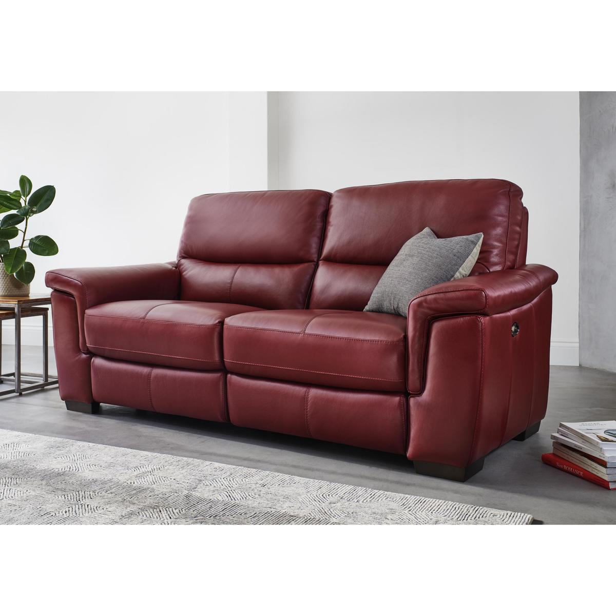 World of Leather - Aneto 2 Seater Leather Manual Recliner Sofa – image 2
