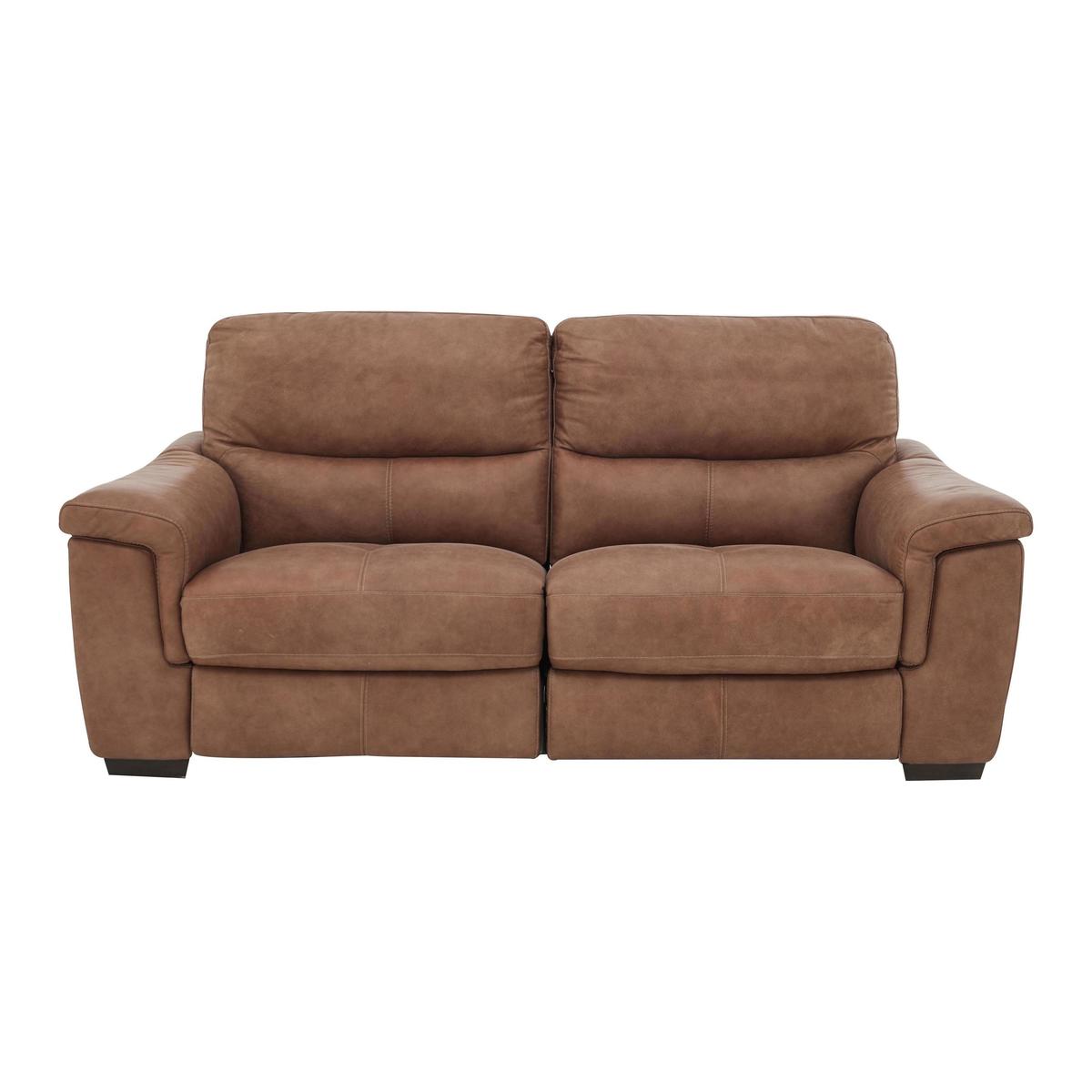 World of Leather - Aneto 2 Seater Leather Manual Recliner Sofa – image 1