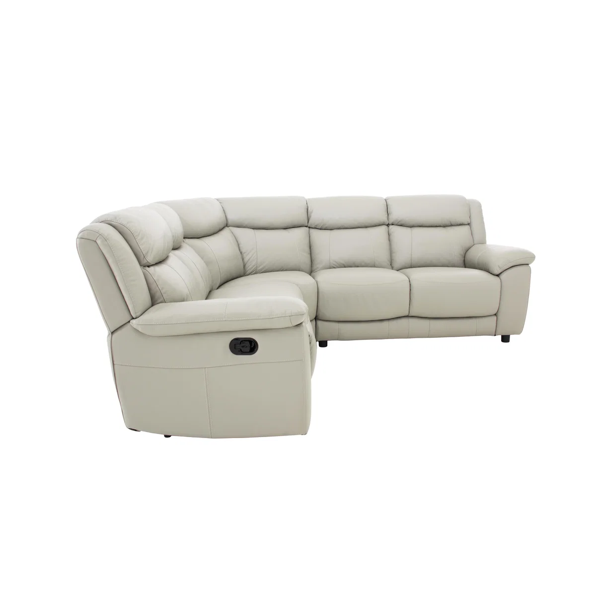World of Leather - Bounce Leather Corner Sofa - Beige – image 3