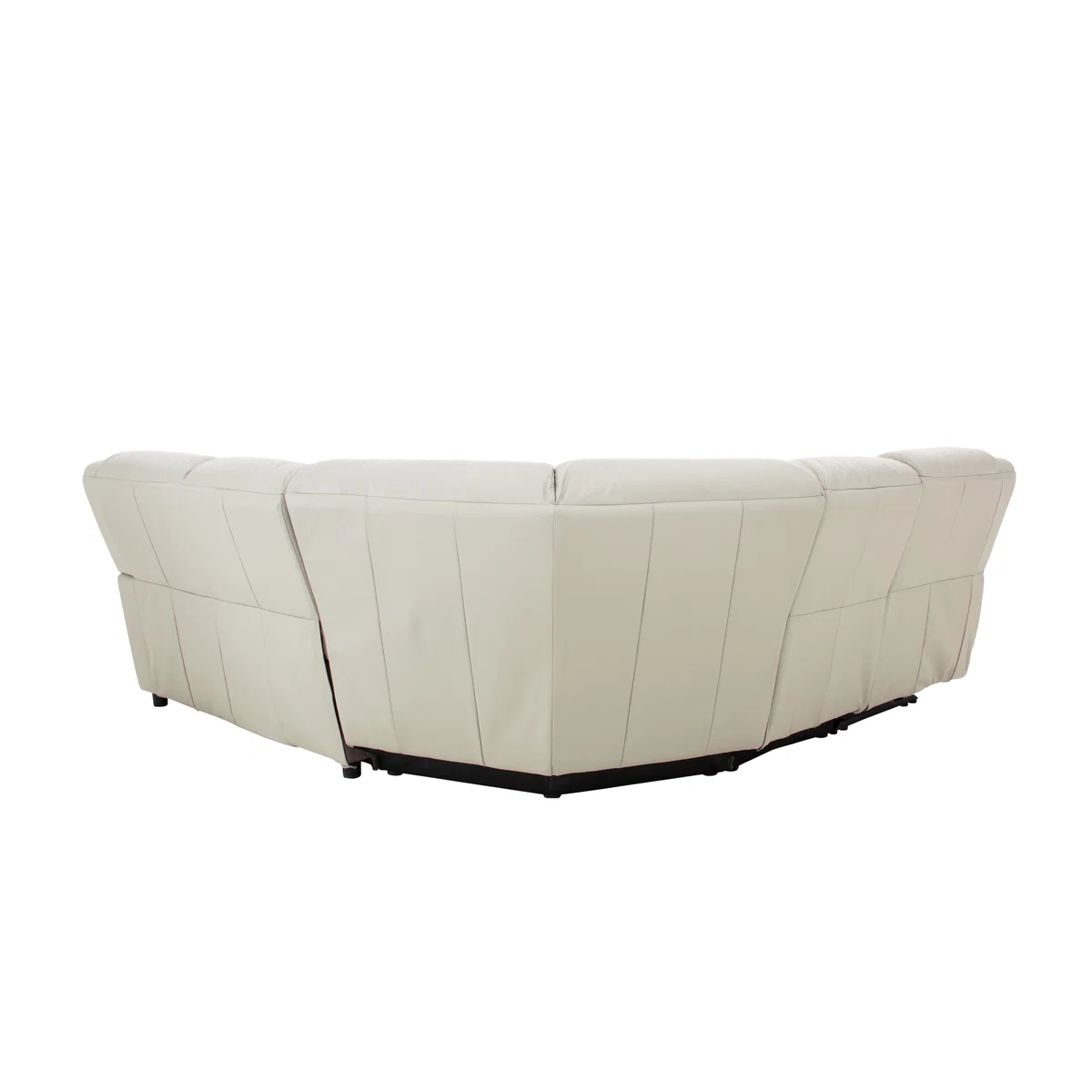 World of Leather - Bounce Leather Corner Sofa - Beige – image 4