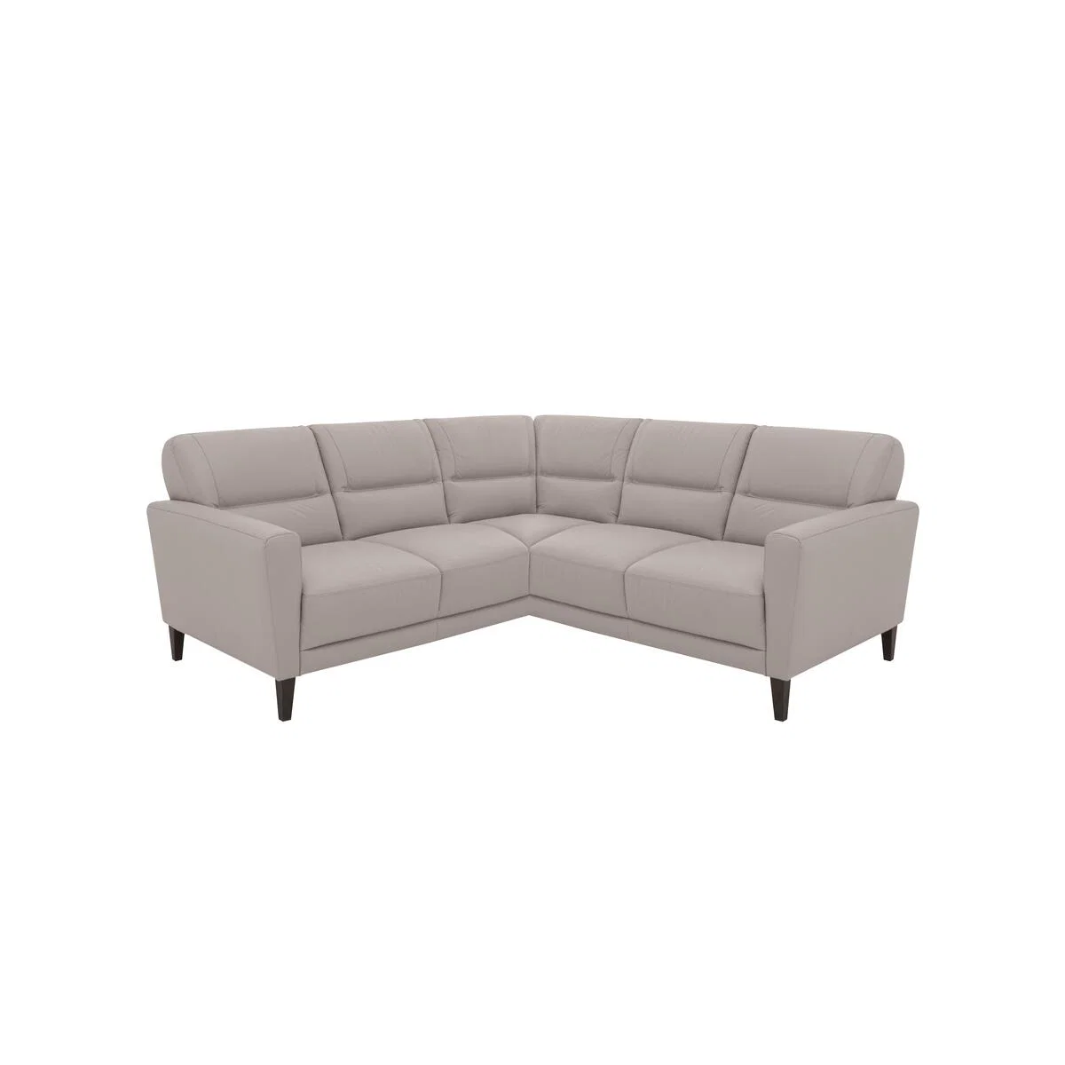 Versano Leather Corner Sofa - Grey – image 4