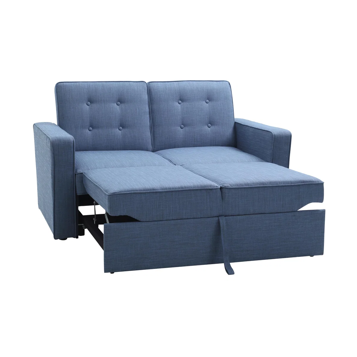 Julia Fabric Sofa Bed - Blue - By Furniture Village – image 7