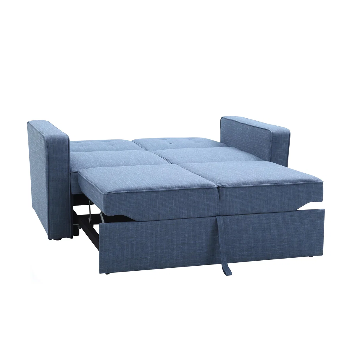 Julia Fabric Sofa Bed - Blue - By Furniture Village – image 8