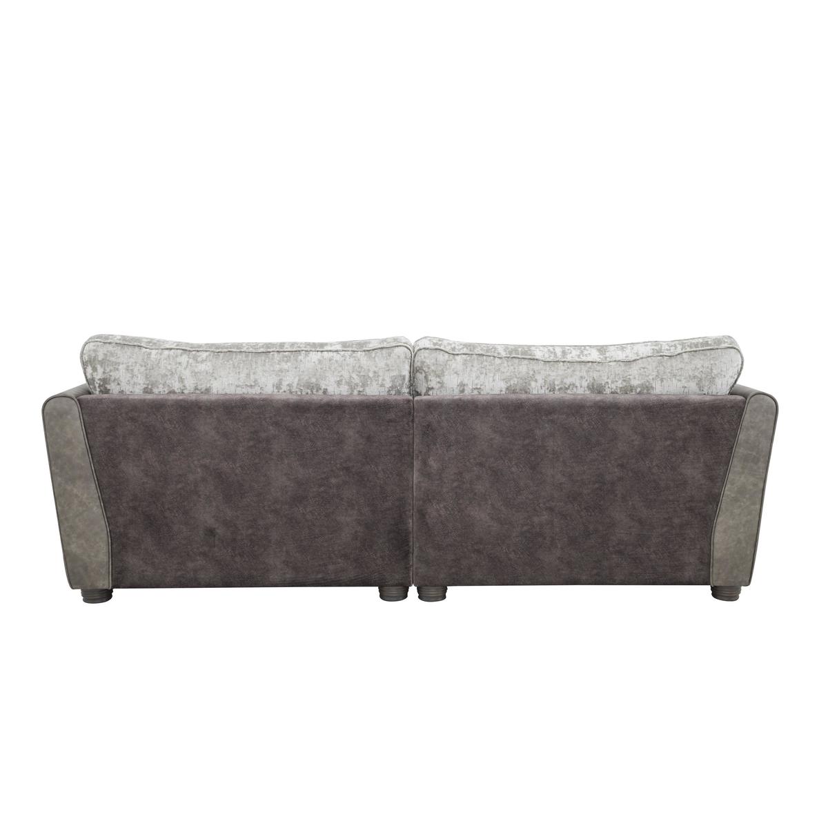 Inspiration 4 Seater Classic Back Sofa - Grey - By Furniture Village – image 4