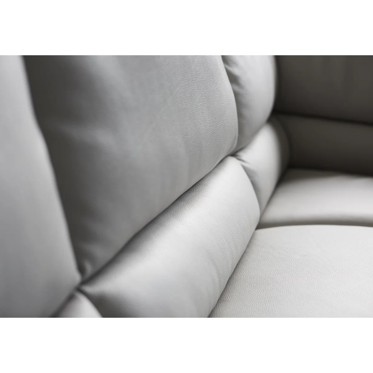 Lazio 3 Seater Leather Sofa - Beige - By Furniture Village – image 3