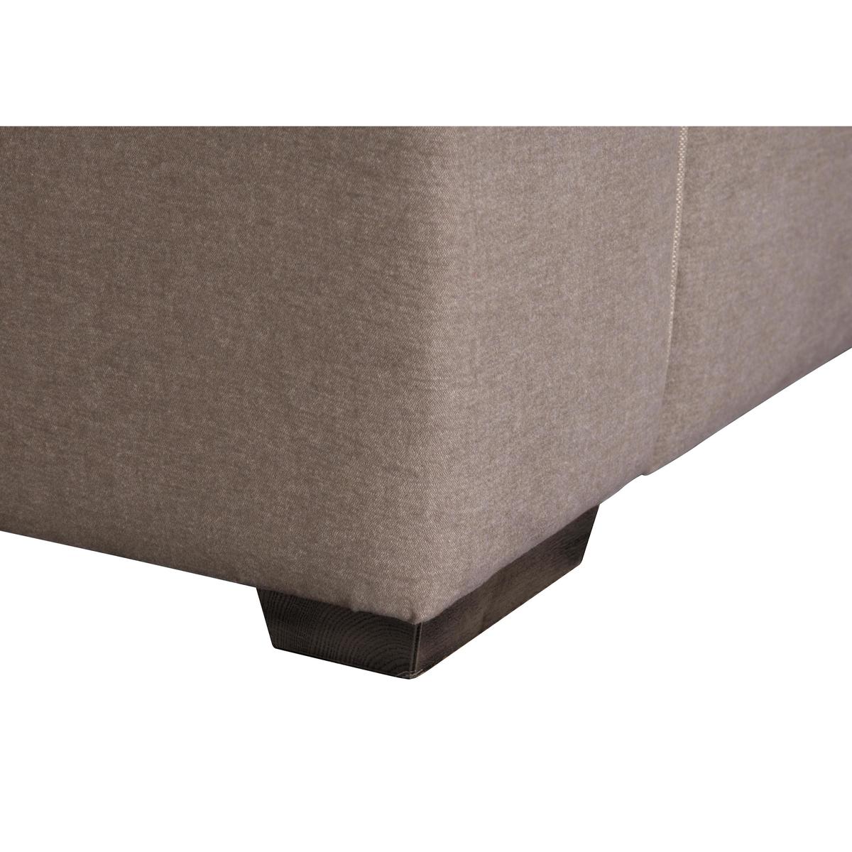 Collins and Hayes - Jarvis Large Fabric Sofa with Piping - Grey – image 4