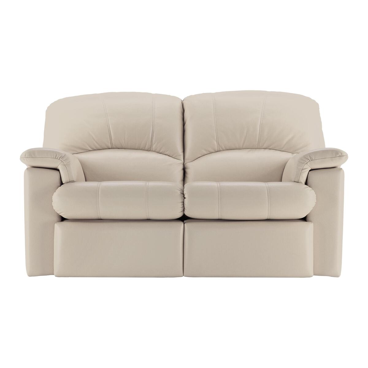 G Plan - Chloe 2 Seater Leather Recliner Sofa - Brown