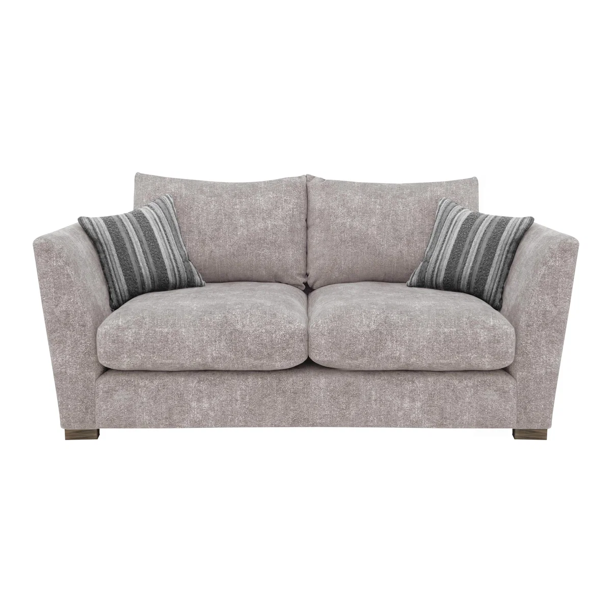 Nautical 2 Seater Classic Back Sofa - Silver