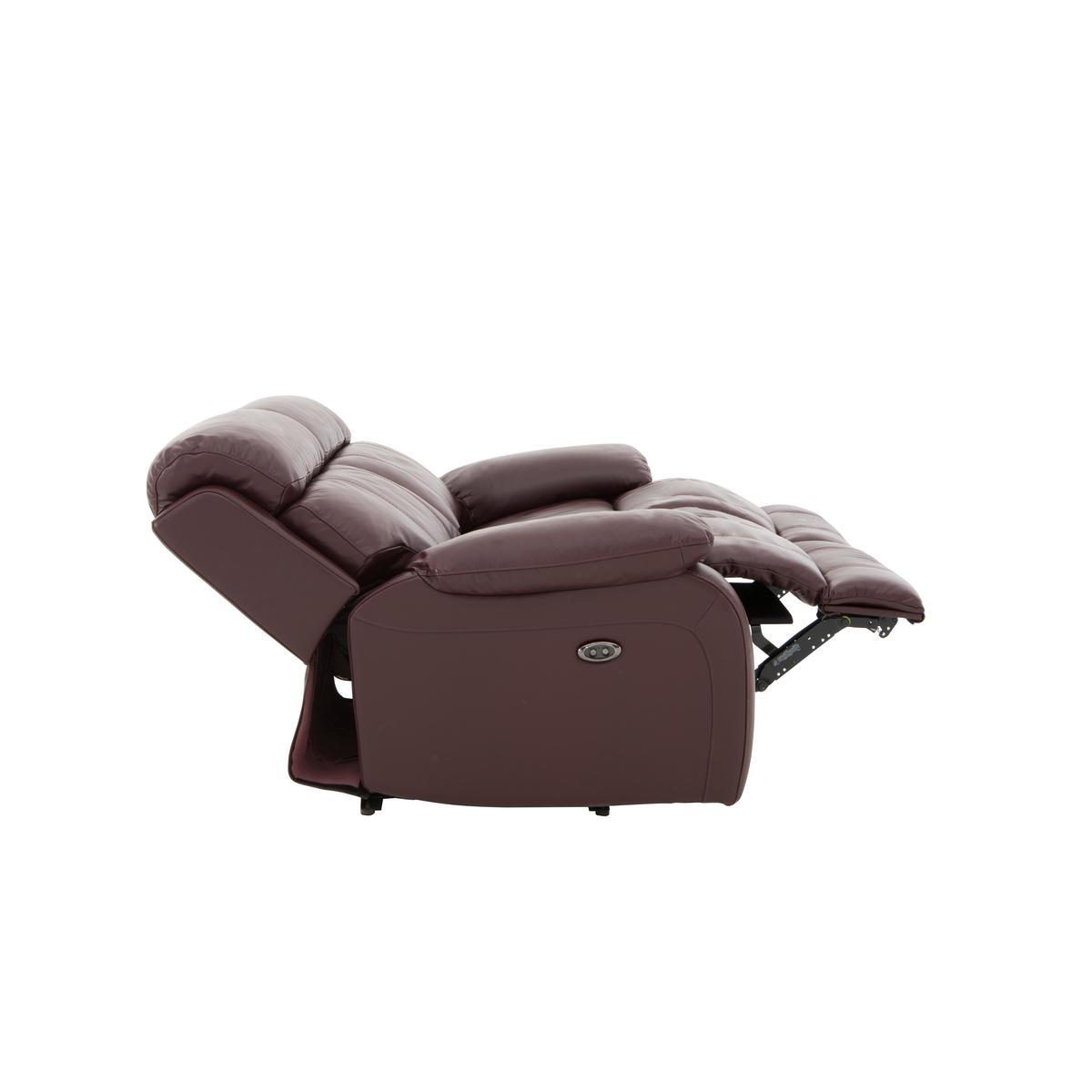 World of Leather - Moreno 2 Seater Leather Manual Recliner Sofa - Beige – image 6