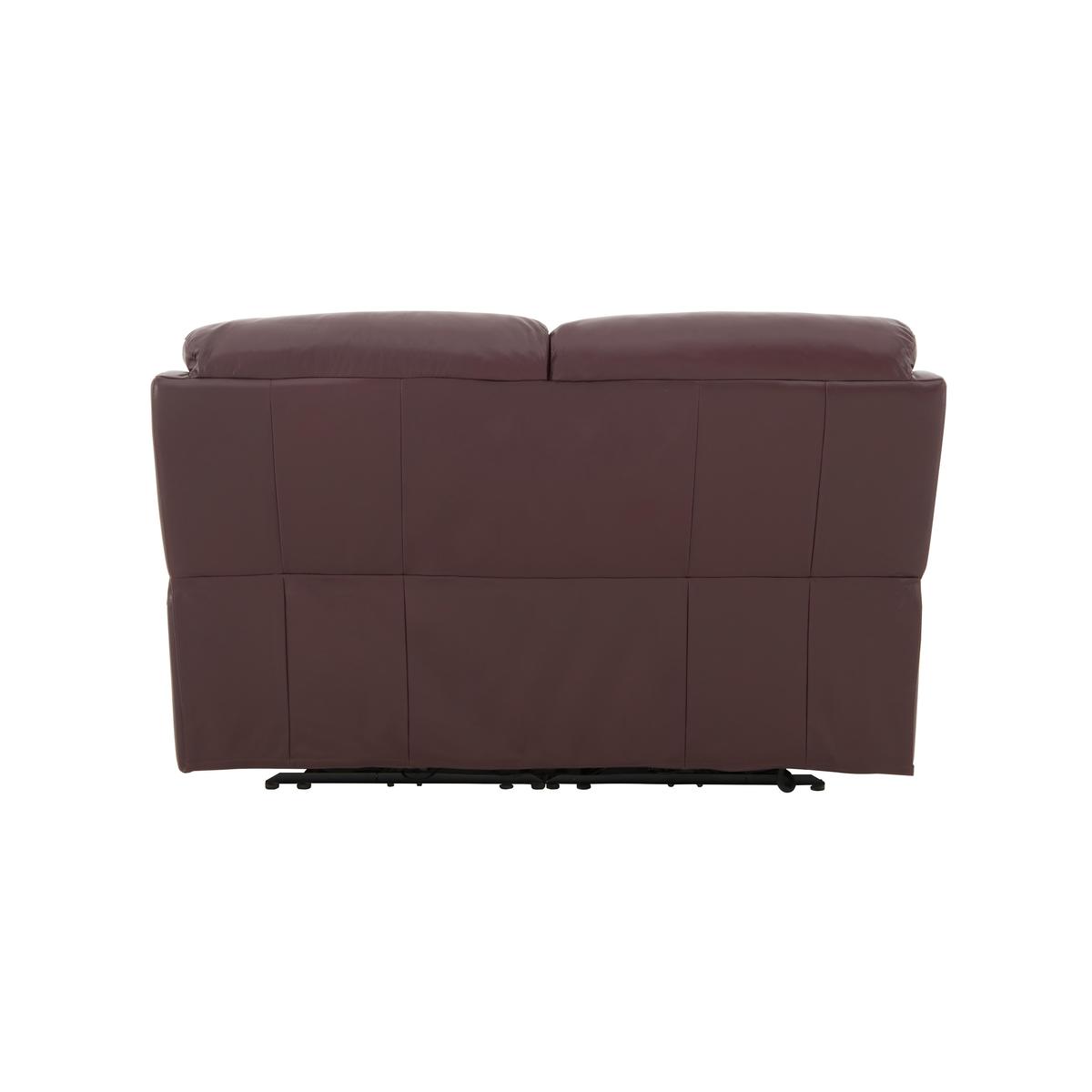 World of Leather - Moreno 2 Seater Leather Manual Recliner Sofa - Beige – image 7