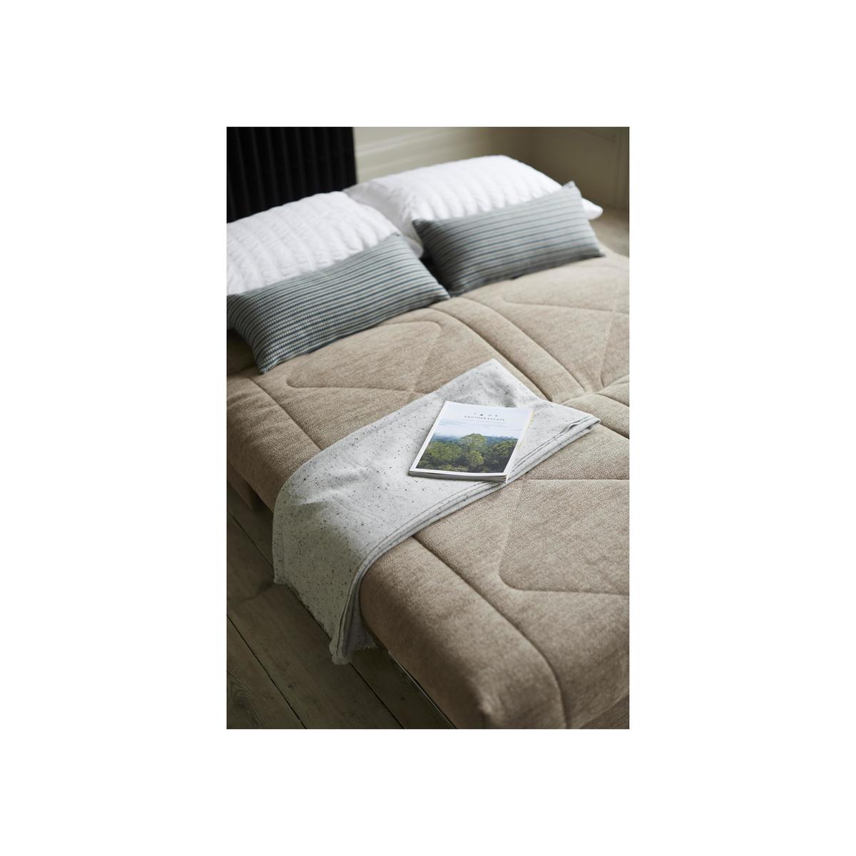Aztec 2 Seater Fabric Sofa Bed - Beige - By Furniture Village – image 5