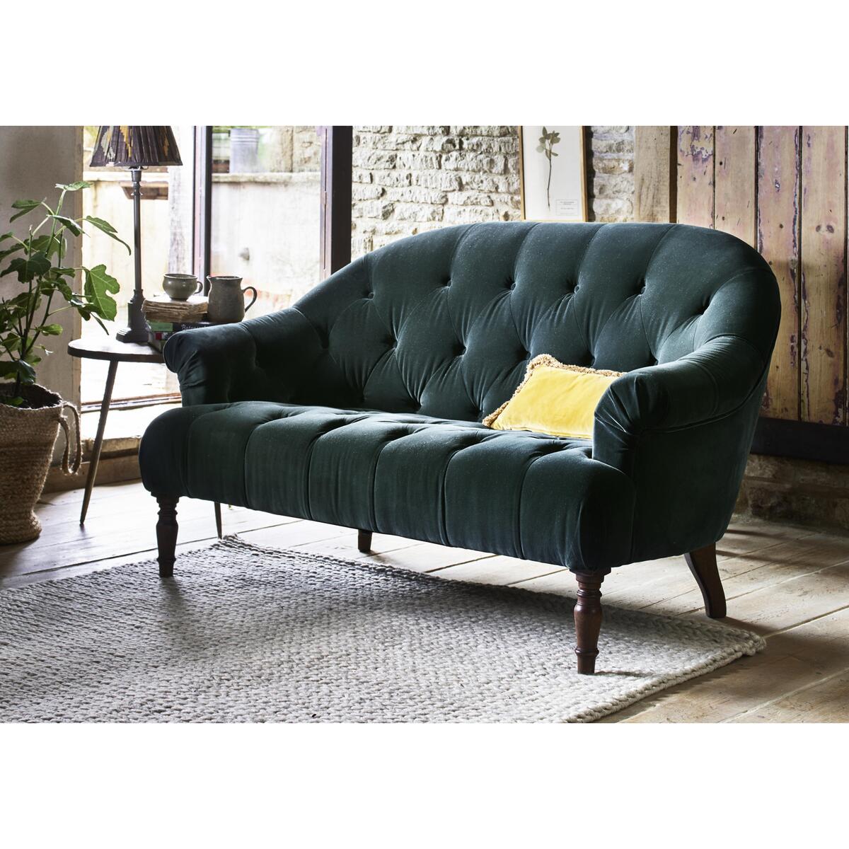 Alexander and James - New England Nantucket 2 Seater Fabric Sofa - Grey – image 2