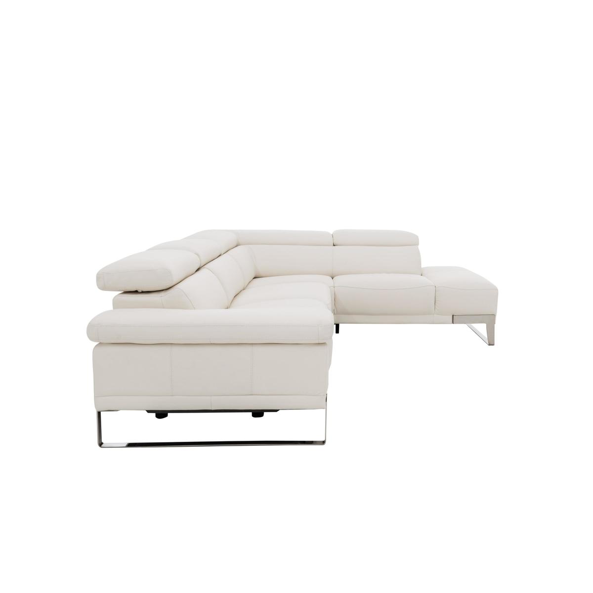 Nicoletti - Azione Leather Power Recliner Corner Chaise Sofa with Ratchet Headrests – image 7