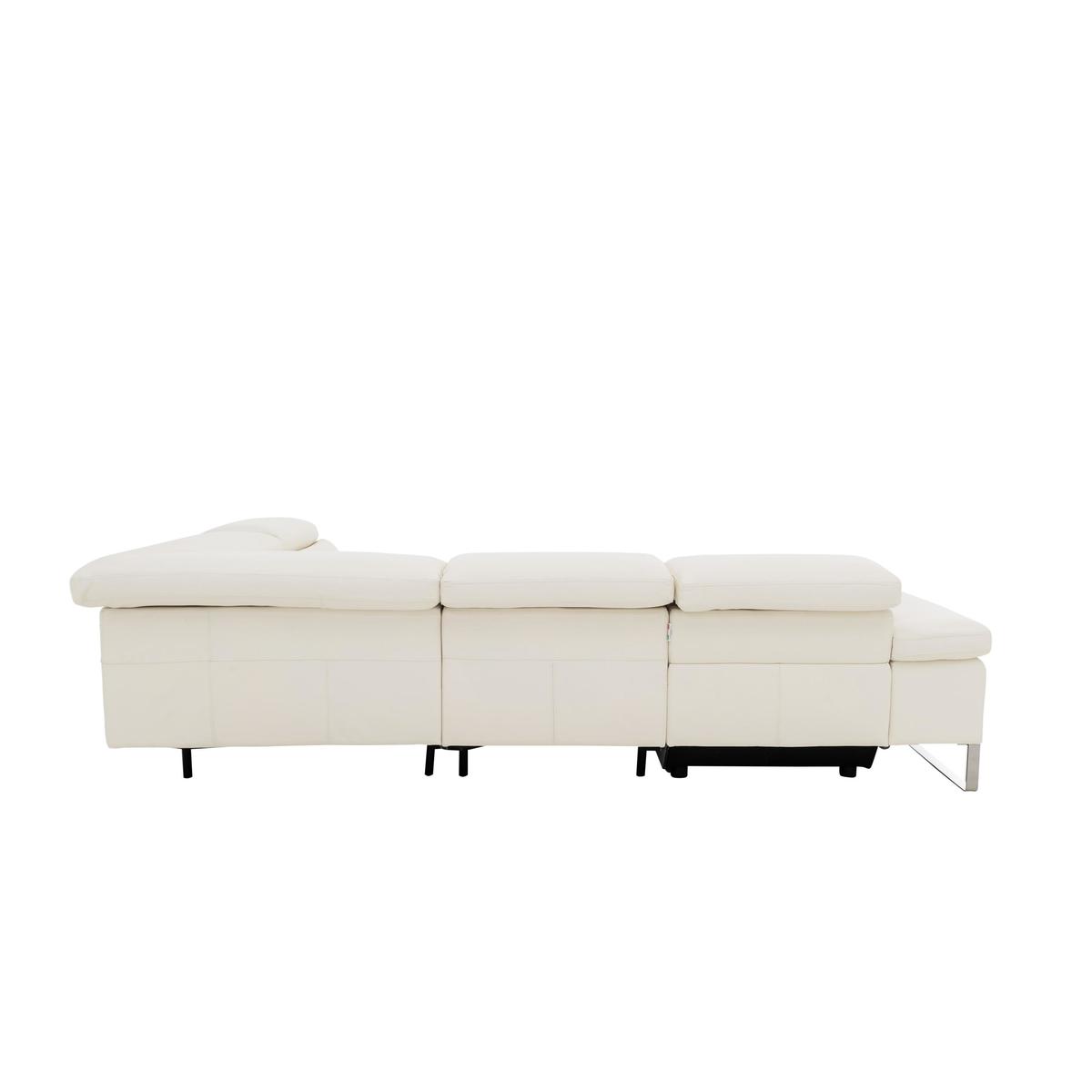 Nicoletti - Azione Leather Power Recliner Corner Chaise Sofa with Ratchet Headrests – image 8