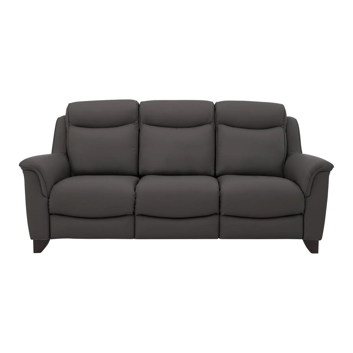 Parker Knoll - Manhattan 3 Seater Leather Sofa - Grey