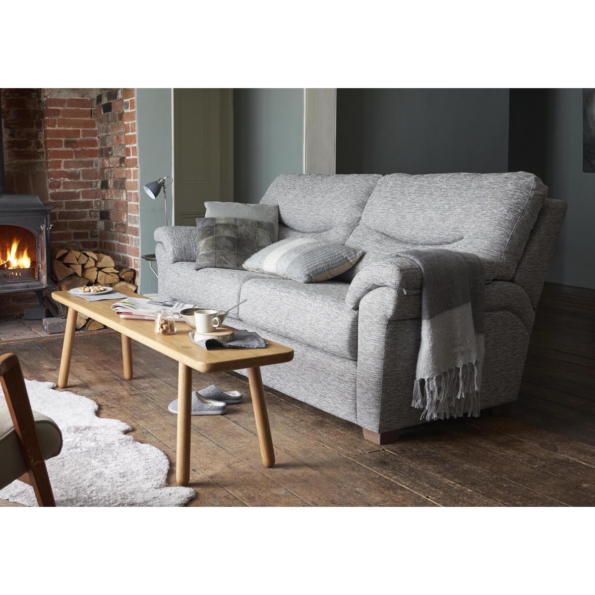 G Plan - Washington 3 Seater Fabric Sofa with Feet – image 2