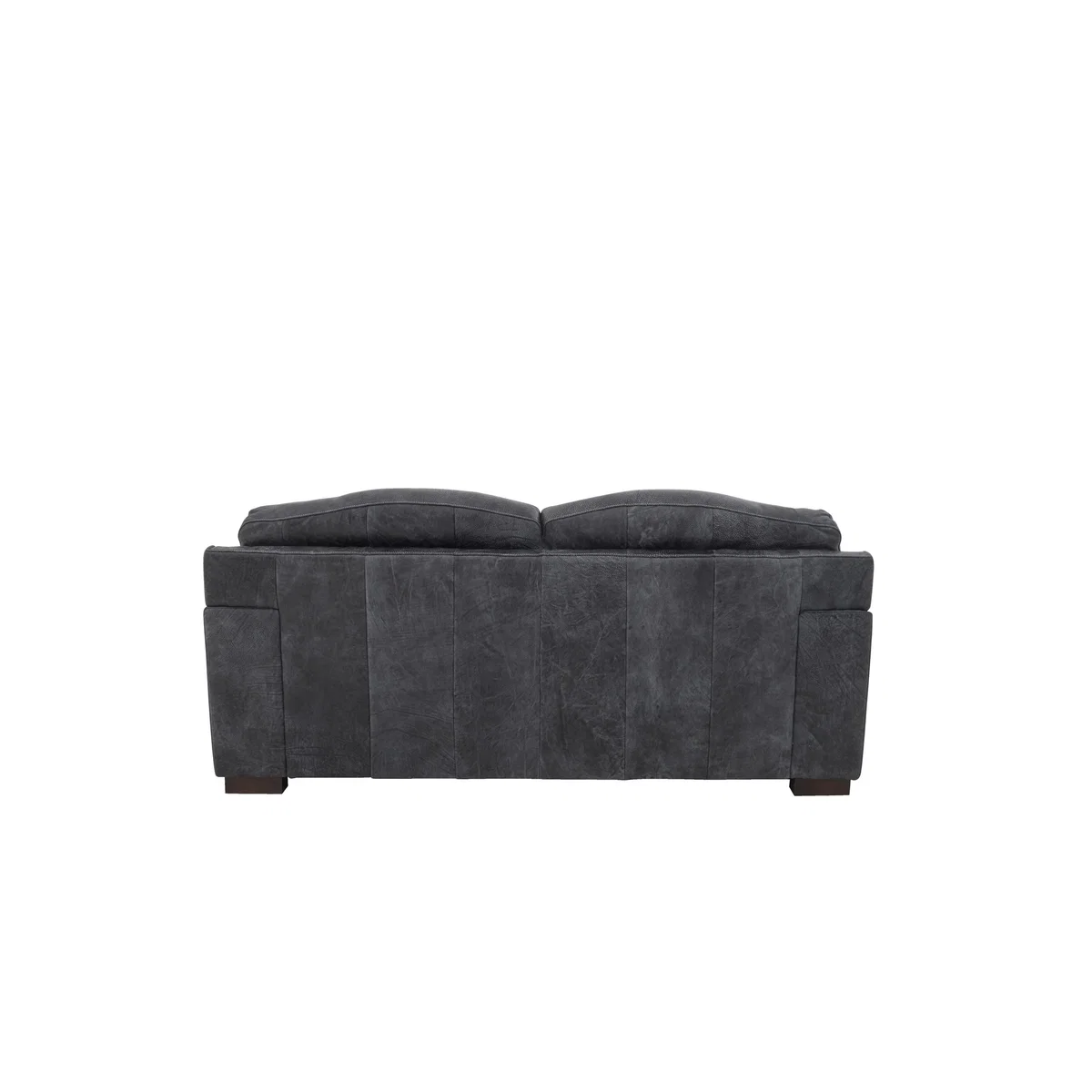 Castella 2 Seater Leather Sofa - Black - By Furniture Village – image 7