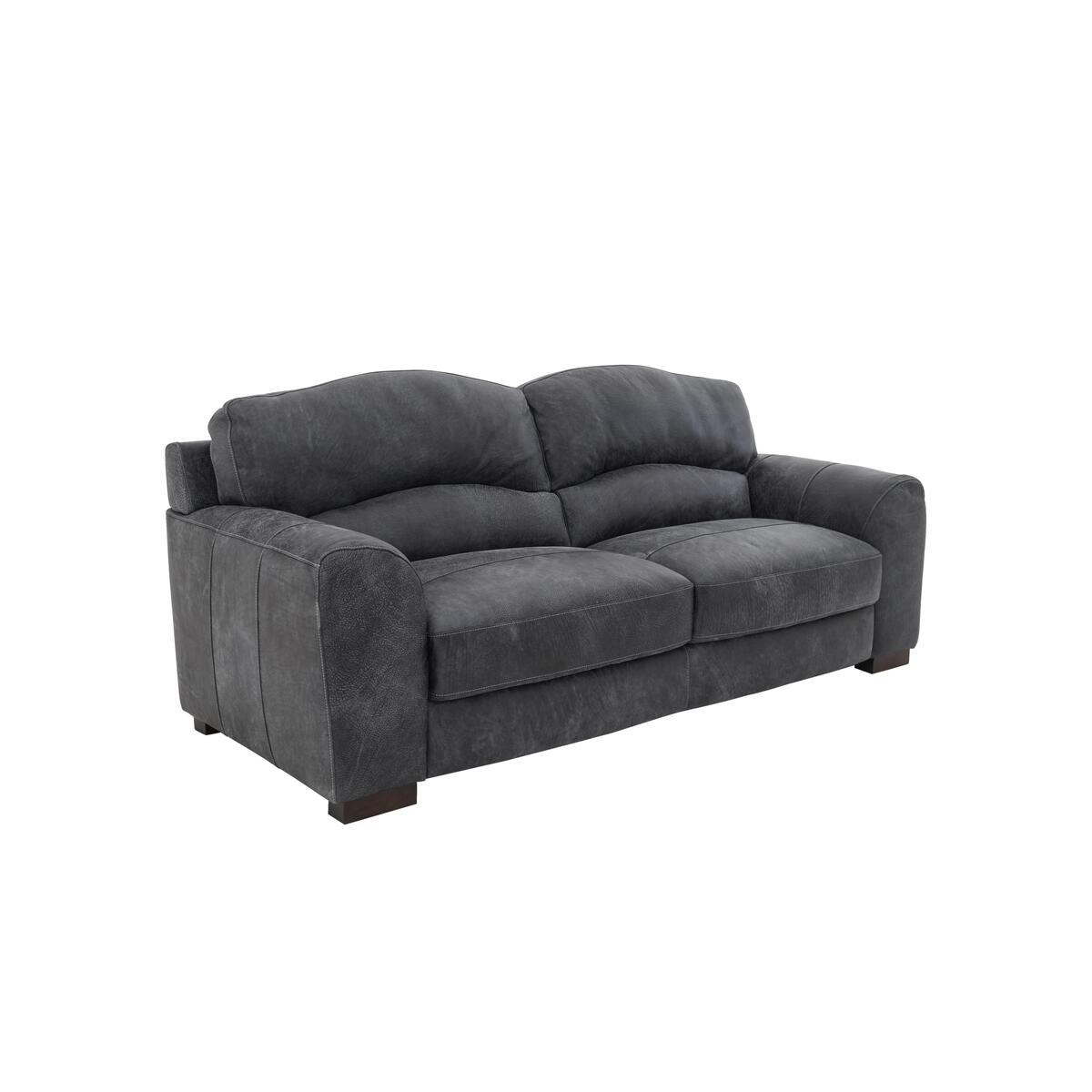Castella 2 Seater Leather Sofa - Brown – image 6