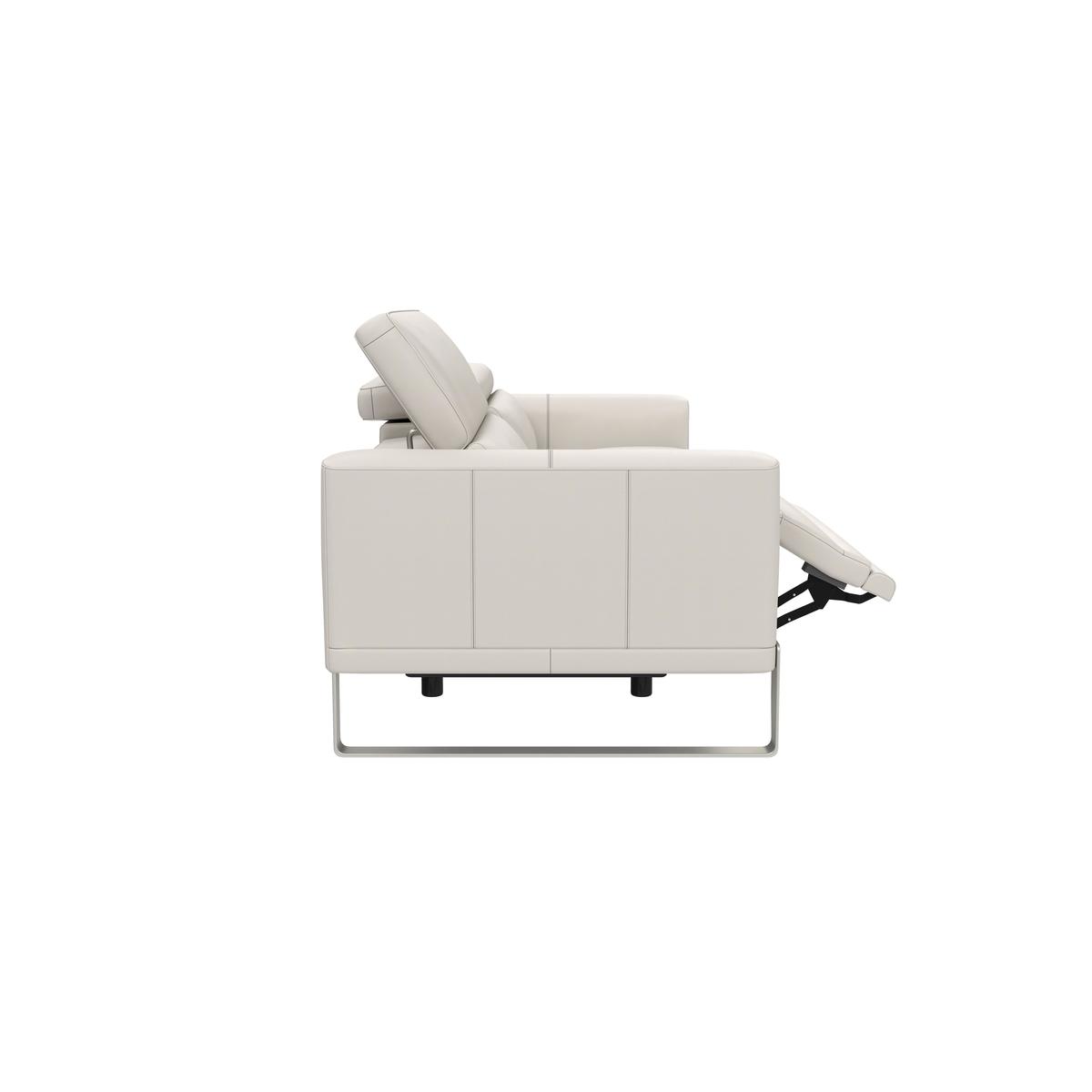 Nicoletti Azione 3 Seater Leather Sofa with Ratchet Headrest - By Furniture Village – image 6