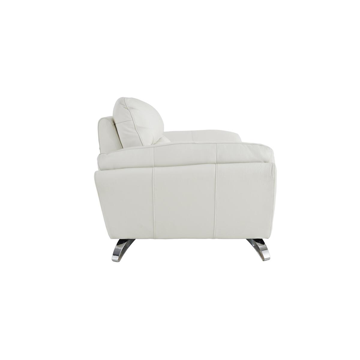 Salvador 2 Seater Leather Sofa - Blue – image 4