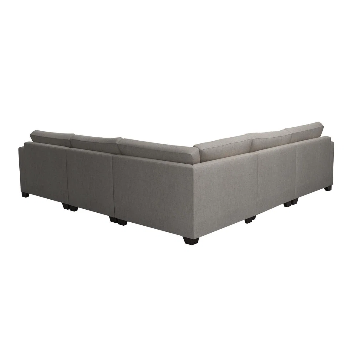 The Lounge Co. - Lorrie Large Fabric Corner Sofa - Grey – image 4