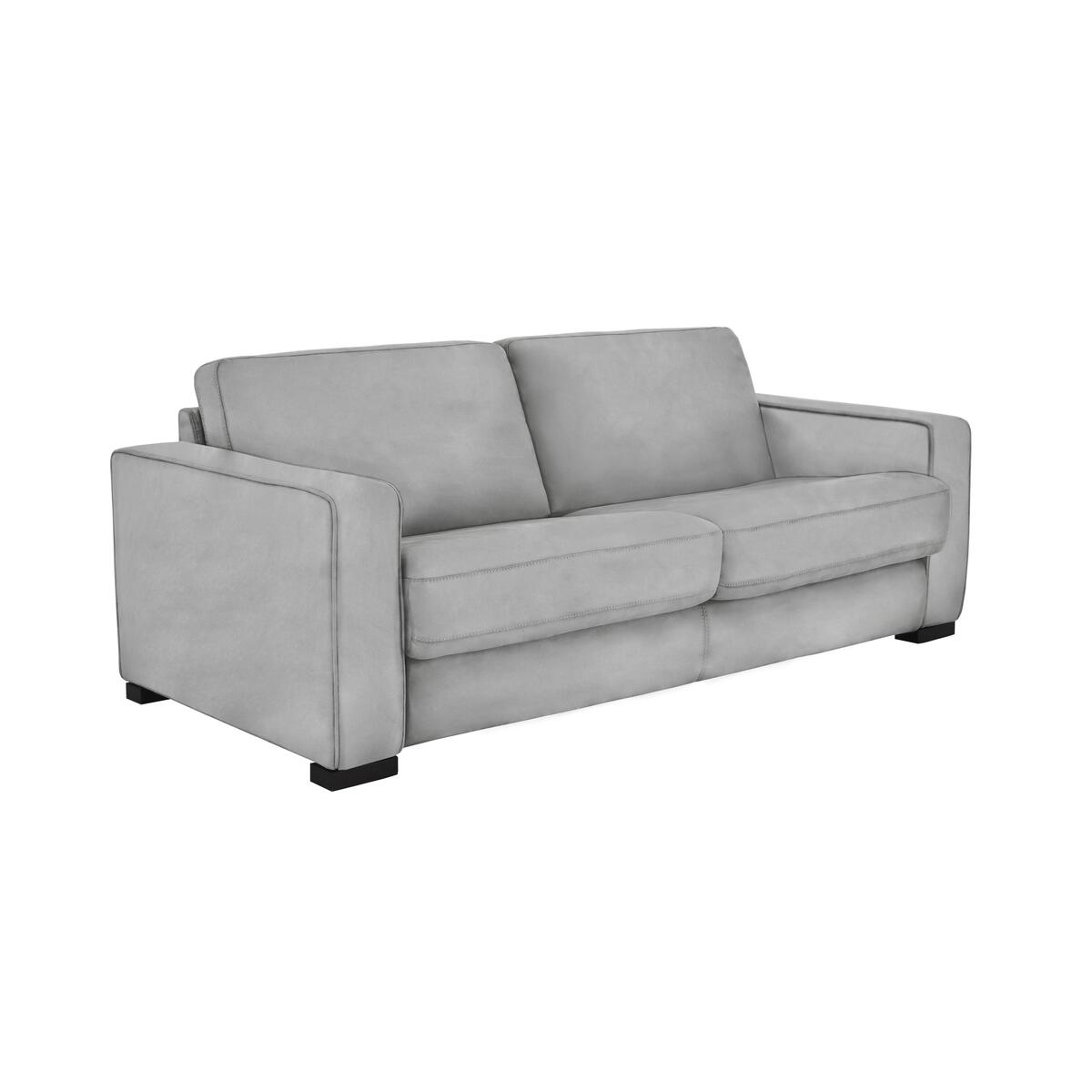 Siesta 2.5 Seater Leather Sofa Bed - Grey – image 4