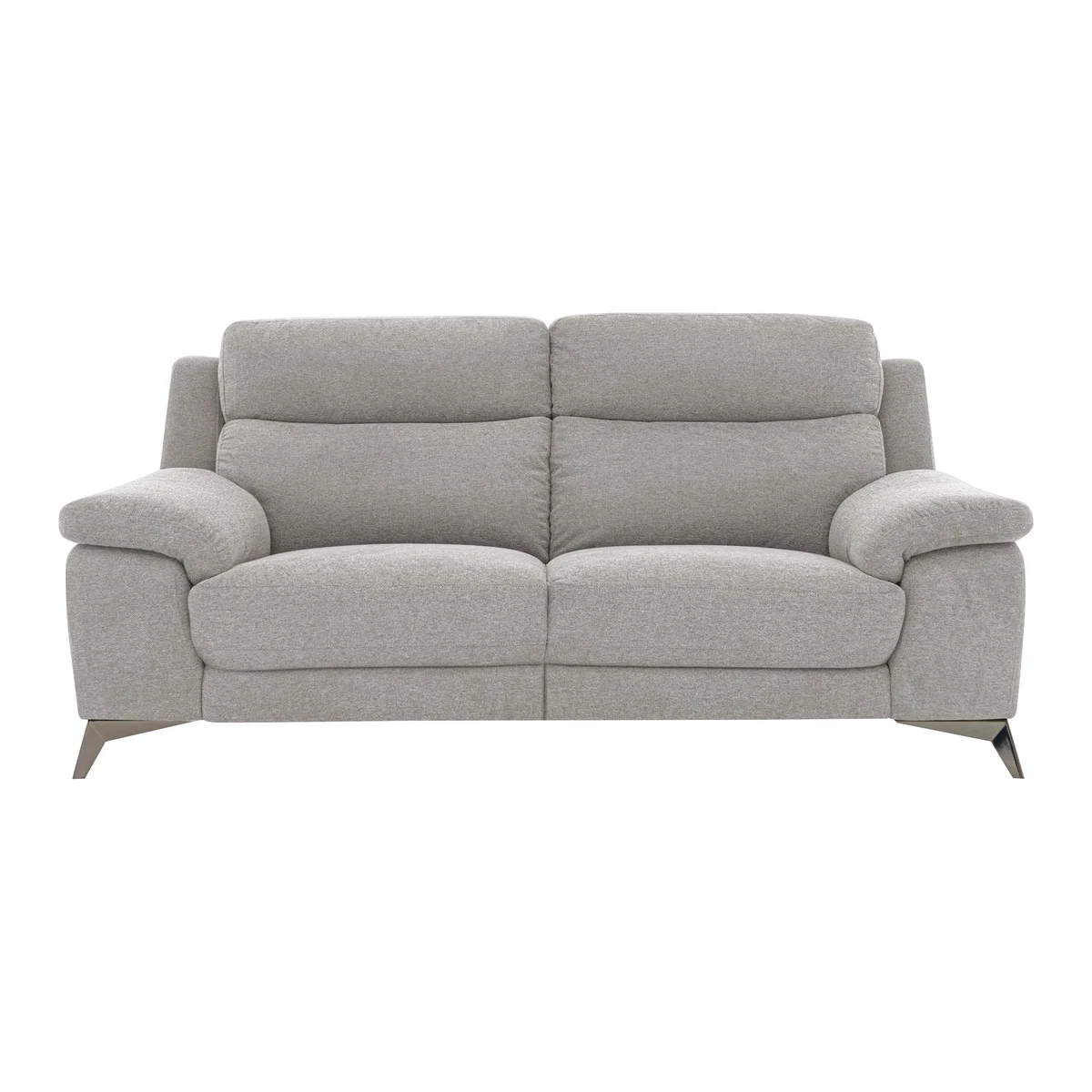 Missouri 3 Seater Fabric Sofa - Grey