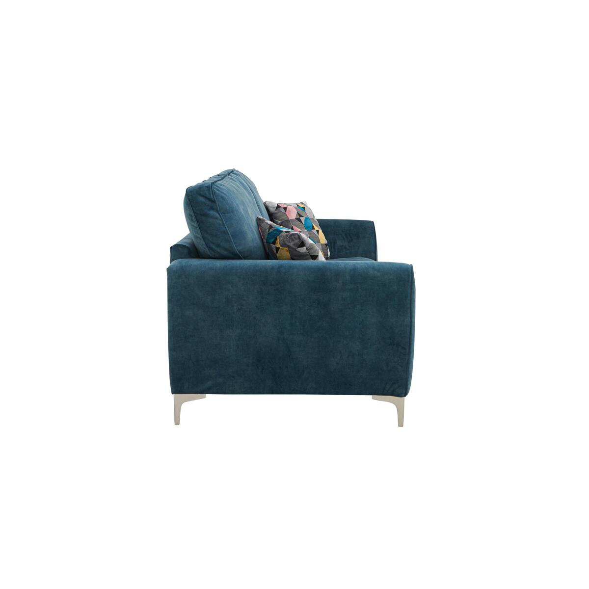 Isla 3 Seater Classic Back Fabric Sofa - Green – image 5