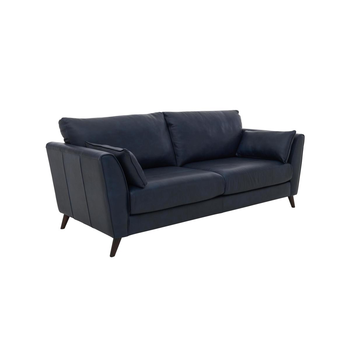 Oceano 3 Seater Leather Sofa - Beige - By Furniture Village – image 6