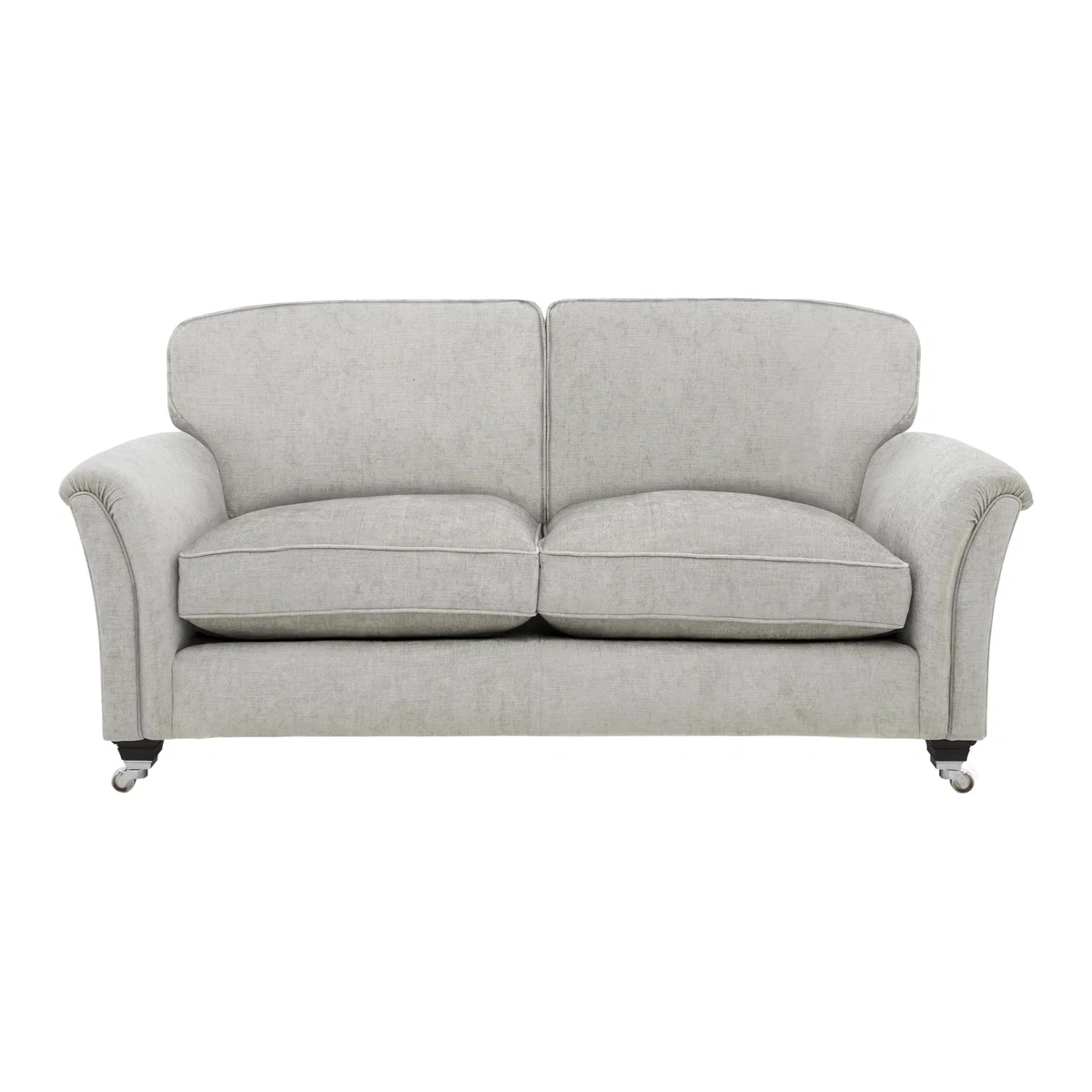 Parker Knoll - Devonshire Large 2 Seater Classic Back Fabric Sofa - Grey – image 2