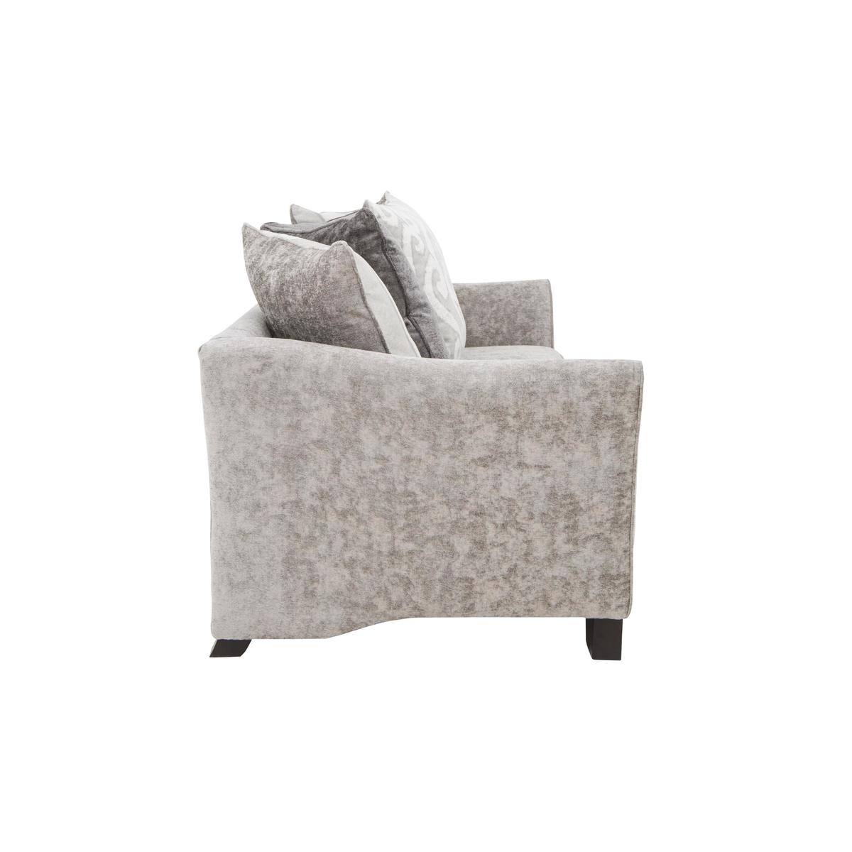 Annalise II 2 Seater Pillow Back Fabric Sofa - Brown - By Furniture Village – image 4