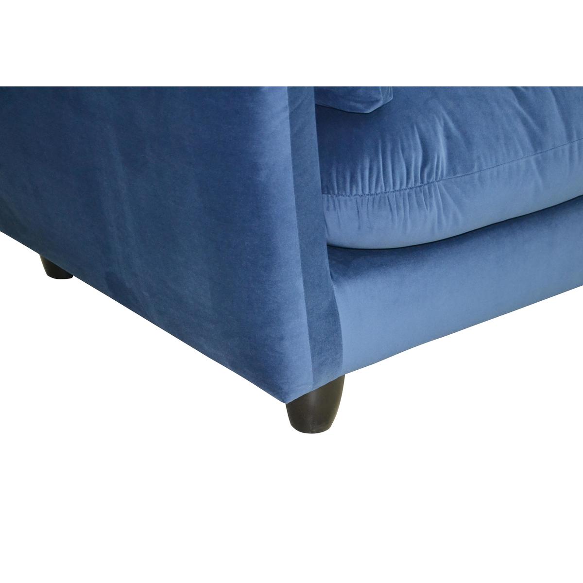 Rolly 4 Seater Fabric Sofa - Blue - By Furniture Village – image 5