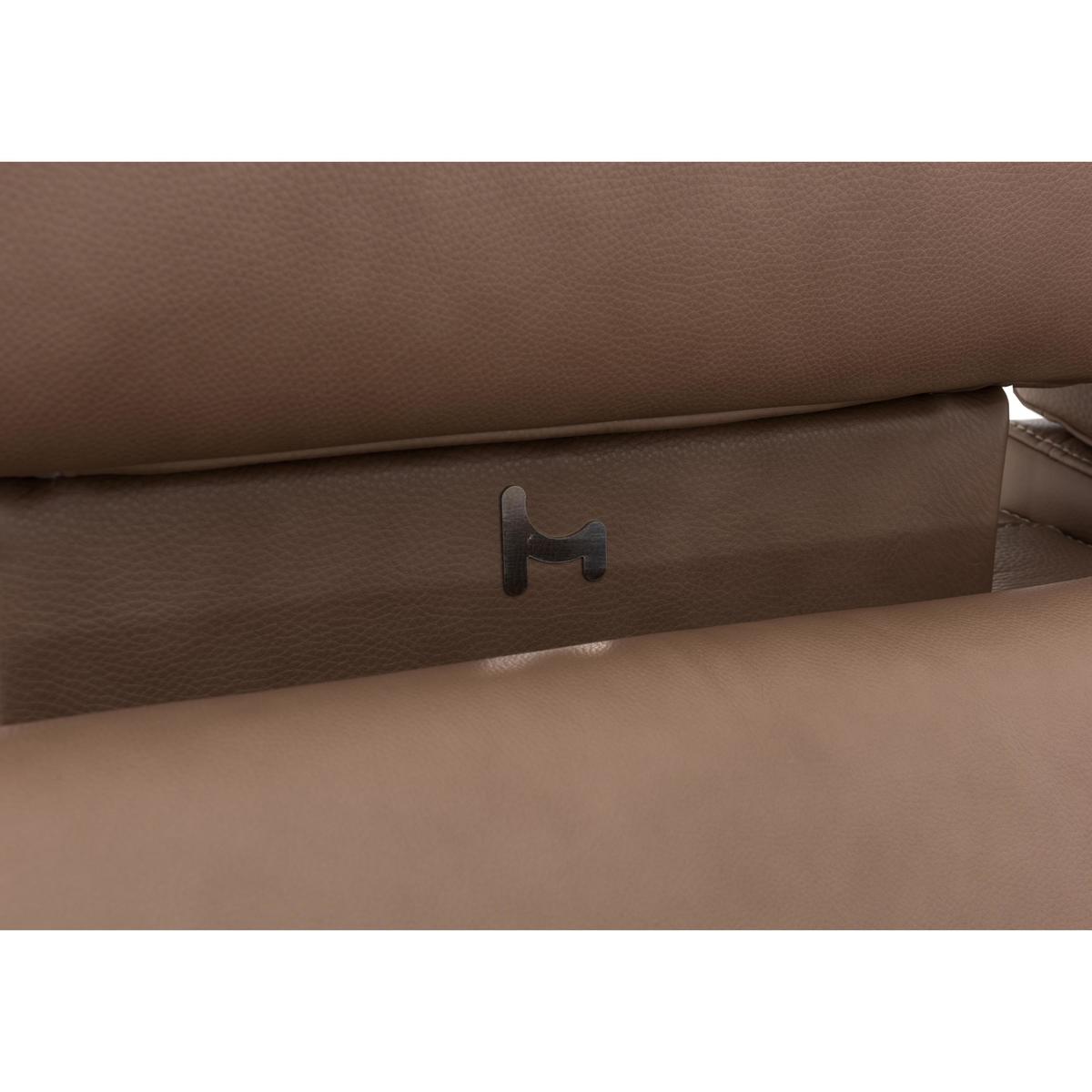 Nicoletti - Lusso Leather Power Recliner Corner Sofa with Power Headrests – image 9