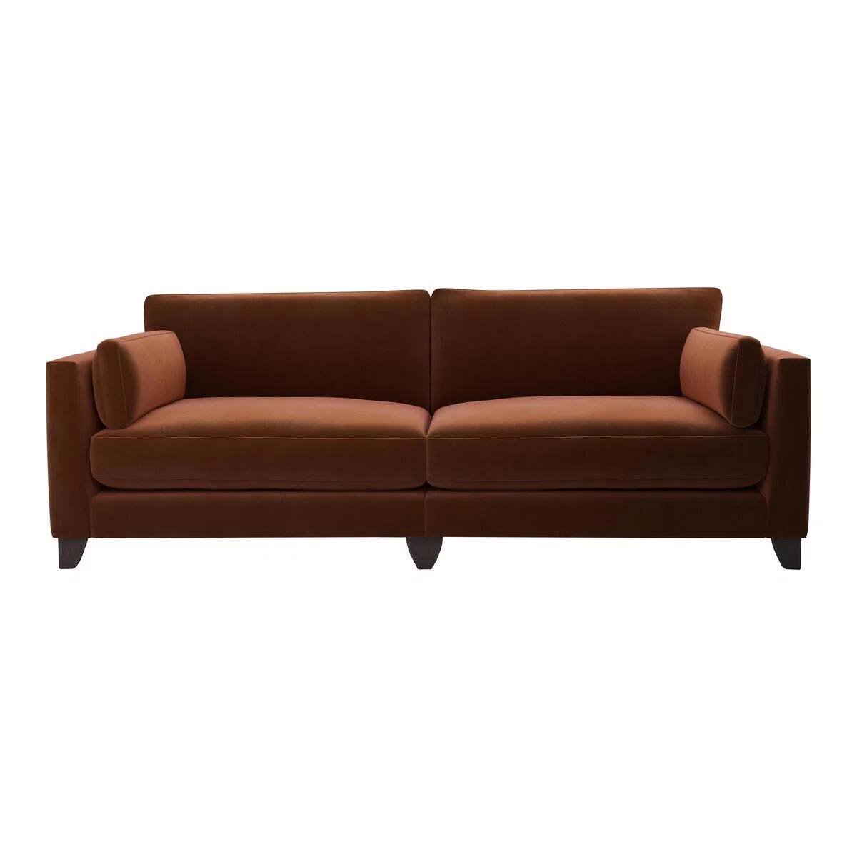 The Lounge Co. - Peyton 4 Seater Fabric Sofa - Bronze – image 1
