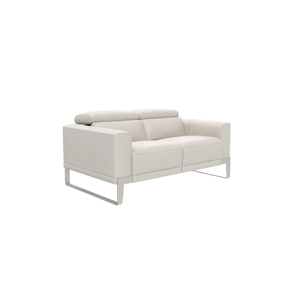 Nicoletti Azione 2 Seater Leather Sofa with Ratchet Headrest - By Furniture Village – image 2