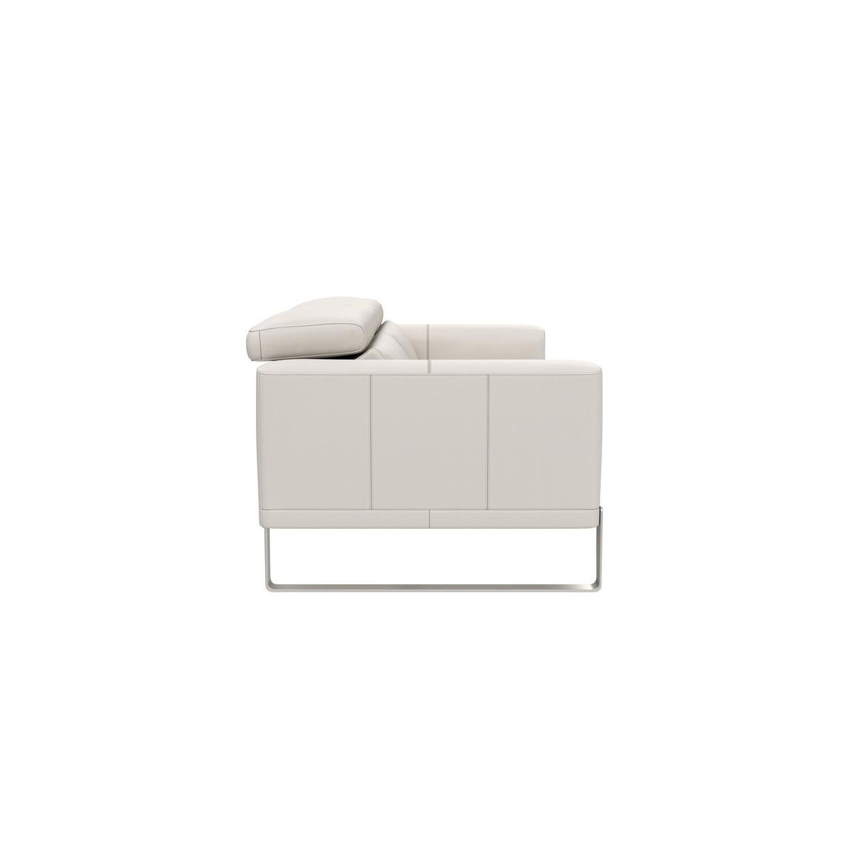 Nicoletti Azione 2 Seater Leather Sofa with Ratchet Headrest - By Furniture Village – image 3