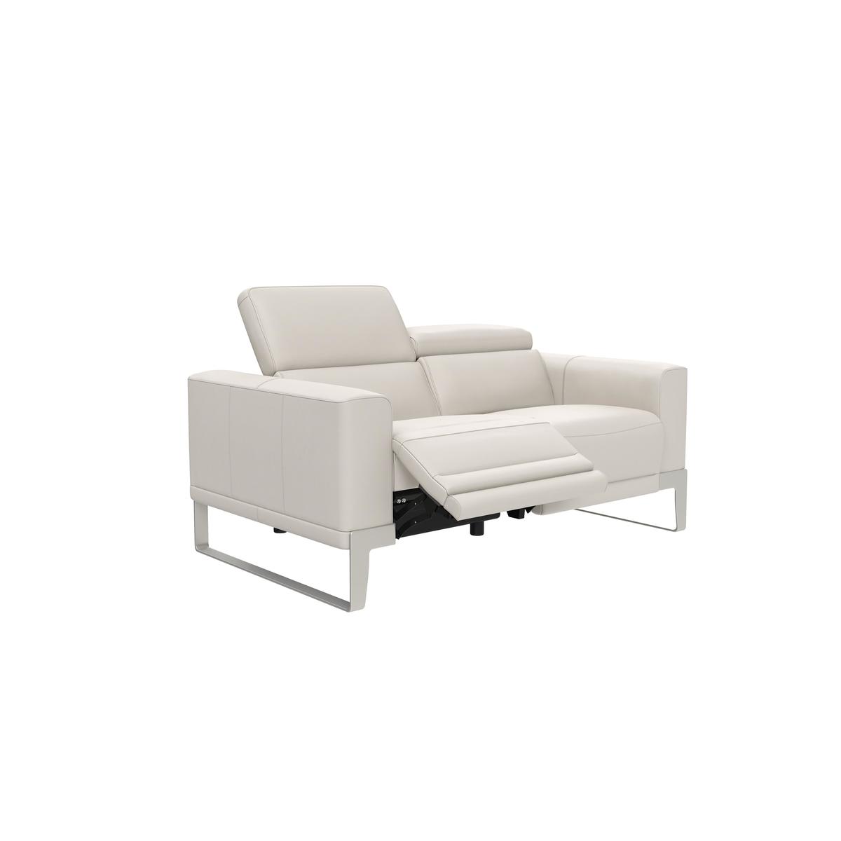Nicoletti Azione 2 Seater Leather Sofa with Ratchet Headrest - By Furniture Village – image 5