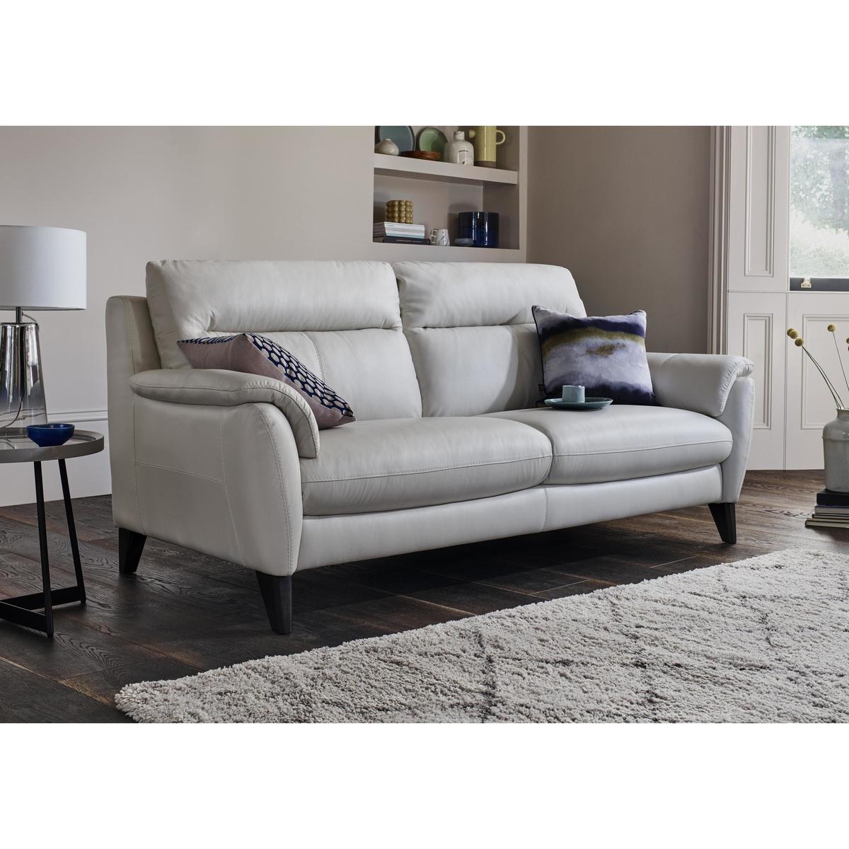 World of Leather - Mercury 2 Seater Leather Sofa - Beige – image 2