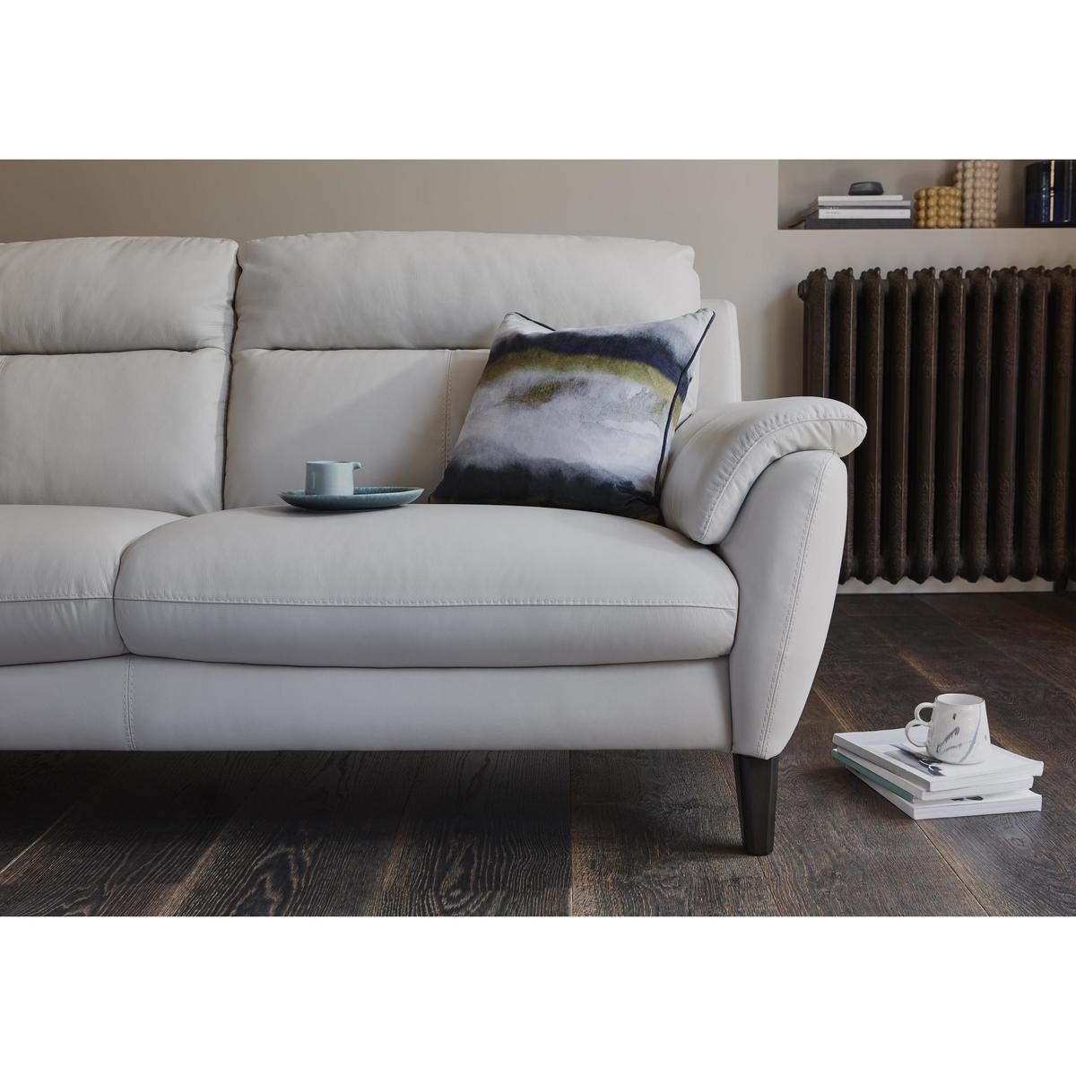 World of Leather - Mercury 2 Seater Leather Sofa - Beige – image 3