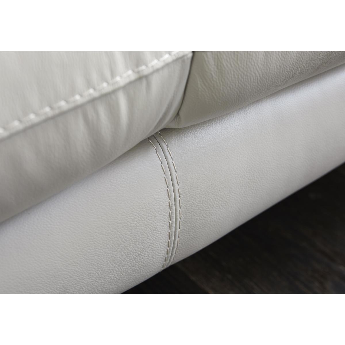 World of Leather - Mercury 2 Seater Leather Sofa - Beige – image 4